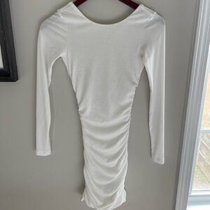 Princess Polly white backless dress. Size 0